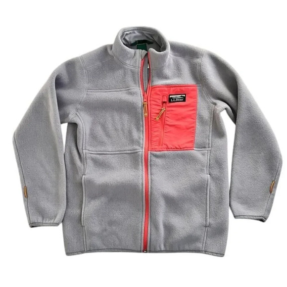 L.L. Bean Kid's Mountain Classic 3-in-1, Color Block Jacket Size 14-16 - Picture 5 of 10